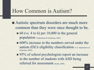 SB2.ppt autism spectrum disorders part 02 | PPT