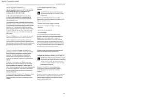 25
El sistema CYCLE-SENTRY inicia automáticamente la
unidad cuando lo solicita el microprocesador y apaga la
unidad después de que se cumplan esas condiciones.
satisfecho.
• Ver y borrar alarmas.
• Visualización de lecturas de indicadores, sensores y
horómetros
• Inicio de ciclos de descongelación
ADVERTENCIA: Presione la tecla APAGADO en el panel
de control de la HMI antes de abrir puertas o inspeccionar
cualquier parte de la unidad. La unidad puede ponerse
en marcha en cualquier momento sin previo aviso si se
ha encendido con la tecla ON .
El SR-2 es un sistema de control por microprocesador
diseñado para un sistema de refrigeración de transporte. El SR-2
integra las siguientes funciones:
Los componentes del microprocesador están ubicados
dentro de la caja de control, la cual está ubicada dentro de la
puerta de servicio inferior del borde de la carretera. El
microprocesador está conectado a un panel de control HMI
(interfaz hombre-máquina). Se utiliza para operar la unidad. El
panel de control HMI está montado en la parte frontal de la caja
de control. Es claramente visible a través de una abertura en la
puerta de servicio inferior del borde de la carretera.
ADVERTENCIA: No opere la unidad hasta que esté
completamente familiarizado con la ubicación y función
de cada control.
La válvula de regulación electrónica (ETV) es una válvula
de posición variable operada por un motor paso a paso. La
ETV está ubicada en la línea de succión entre el evaporador
y el intercambiador de calor.
Los transductores de presión de descarga y succión suministran
información de presión al sistema de control del microprocesador.
El microprocesador controla directamente la válvula de mariposa
electrónica. La ETV reemplaza tanto la válvula de regulación
como la válvula de modulación que se utilizan en otras unidades.
El sistema ETV también usa una válvula de derivación de gas
caliente como la que se usa con la válvula de modulación en
otras unidades.
El sistema monitorea y mantiene automáticamente la temperatura
del compartimiento, la temperatura del bloque del motor y los
niveles de carga de la batería en una condición en la que es
posible un arranque rápido y fácil.
• Cambiar el punto de ajuste y el modo de operación
El sistema ETV proporciona un control mejorado del sistema de
refrigeración de la siguiente manera: Control de presión de
succión: el algoritmo de control de presión de succión es el
control principal que se utiliza para obtener la capacidad máxima.
Esto permite que el sistema de refrigeración utilice completamente
la capacidad de potencia del motor en condiciones variables.
Consulte el capítulo de Instrucciones de funcionamiento para
obtener más información sobre el controlador SR-2.
Válvula reguladora electrónica La
válvula reguladora electrónica (ETV) es opcional
en el modelo SB-210 30 y estándar en los
modelos SB-210 50 y SB-310 30.
Control SMART REEFER 2 (SR-2)
Sistema
Controles de arranque y parada CYCLE-SENTRY
Descripción de la unidad
Protección de presión de descarga: este algoritmo de
protección proporciona una medida adicional de protección
contra presiones de descarga altas y posibles daños al
compresor. Prevendrá las paradas en temperaturas
ambiente altas al permitir la operación continua de la
unidad con una capacidad de refrigeración temporalmente
reducida.
Protección de la temperatura del refrigerante del motor:
este algoritmo de protección protege el motor de paradas
por alta temperatura del refrigerante y posibles daños al
motor. Reducirá la carga en el motor al reducir temporalmente
la capacidad de refrigeración. Esto reduce la temperatura
del motor al mismo tiempo que permite el funcionamiento
continuo de la unidad.
Control de Modulación: El sistema ETV reemplaza la válvula
de modulación. El algoritmo de control de modulación
funciona de manera muy similar a la modulación en otras
unidades.
Machine Translated by Google
 