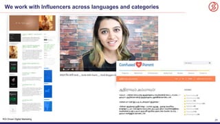 22 Languages - a multi lingual marketing platform in India