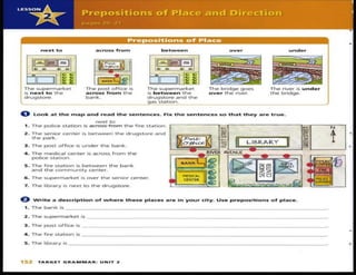 SB 2 Prepositions of Place and Direction