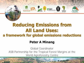 Measuring Carbon in Complex Landscapes with Trees - ICRAF and ASB at UNFCCC SB32