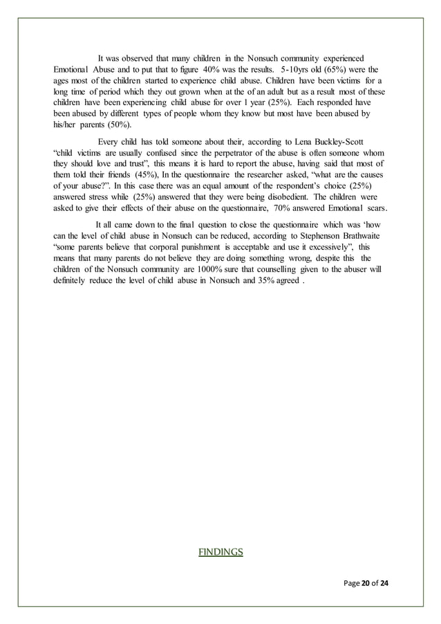 Social Studies SBA PDF