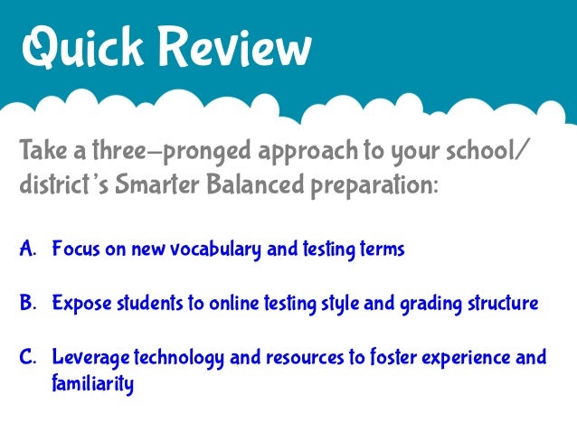"Preparing for SBAC: Addressing Online Testing Challenges with your S…