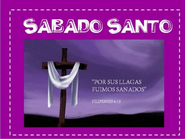 Resultado de imagen para SÃ¡bado santo