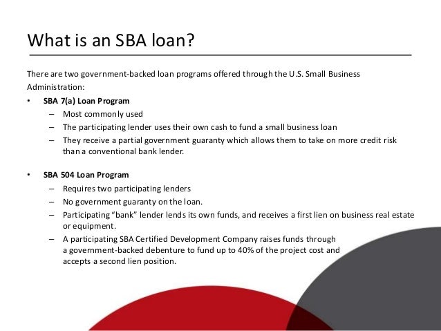 SBA Financing for Small Business Real Estate SBA Financing for Small Business Real Estate