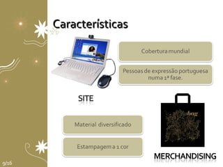 9/16 Características 