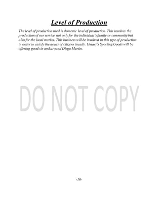 Pob Sba (2018) | DOCX | Logistics | Business