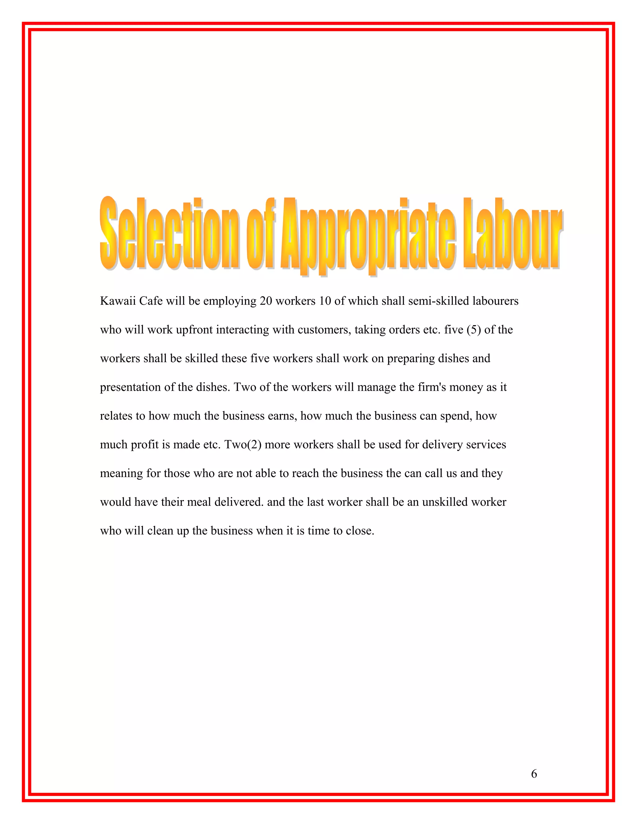 Principle Of Business SBA | DOC