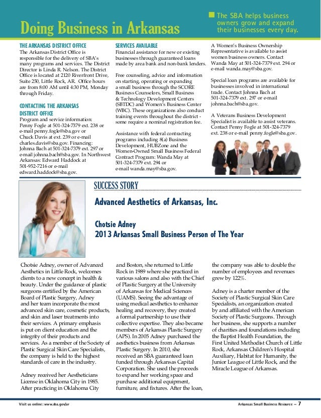 U.S. SBA Resource Guide 20132014