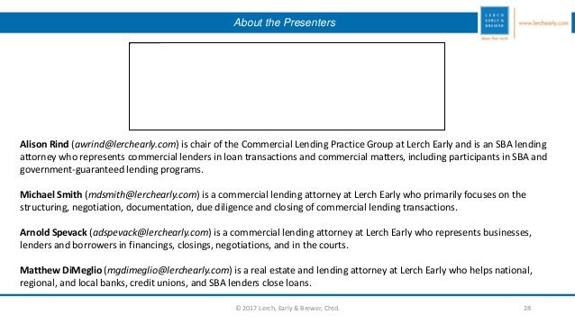 Sba Sop Updates 50 10 5 I Seminar