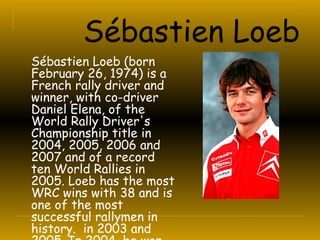 Sébastien Loeb ,[object Object]