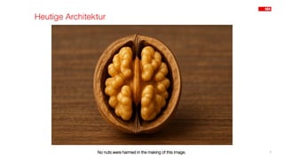 Heutige Architektur
6
No nuts were harmed in the making of this image.
 
