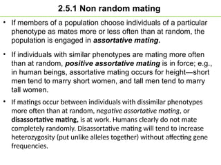 Population and evolutionary genetics in science | PPTX