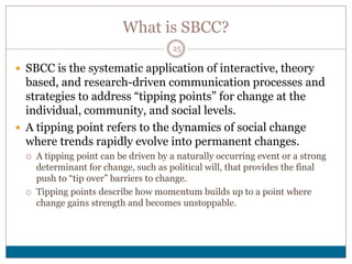 SBCC Framework | PPTX