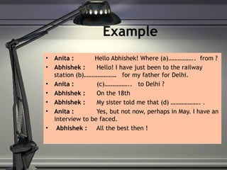 PUC II year state board: English grammar | PPT