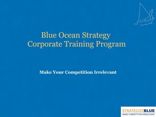 Blue Ocean Strategy  Corporate Training Program ,[object Object]