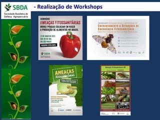 - Realização de Workshops 
 