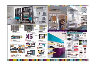 โบรชัวร์โปรโมชั่น Sb design square bangna grand opening