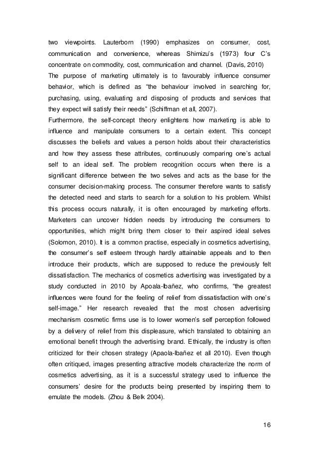 Dissertation topics on beauty industry picture