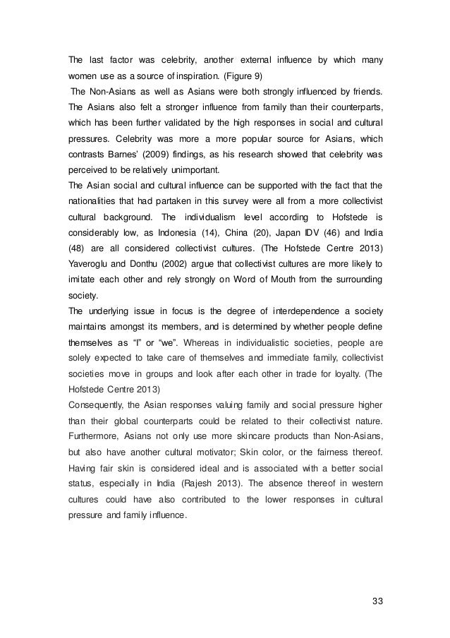 Celebrity presence dissertation ideas
