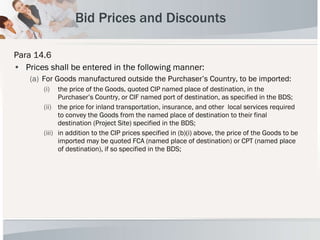 Sbd procurement of goods 3 preparation of bid | PPT