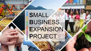 SMALL
BUSINESS
EXPANSION
PROJECT
 