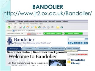BANDOLIER
http://www.jr2.ox.ac.uk/Bandolier/
 