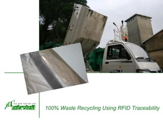 100% Waste Recycling Using RFID Traceability
 