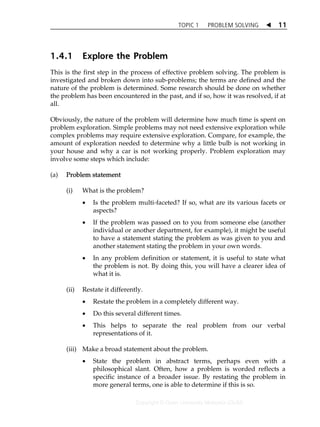 Sbfs1103 thinking skills and prob solving | PDF