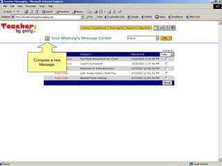 Compose a new Message. 