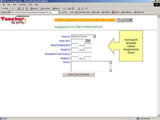 Homework template makes Assignments Easy! 