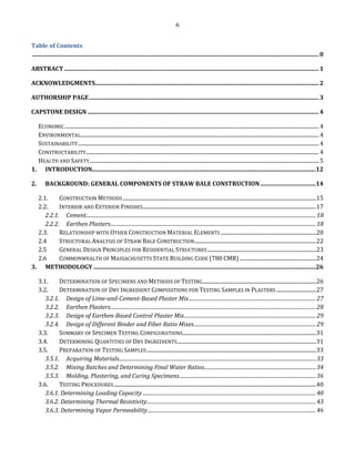 Straw Bale Construction: The Application in Massachusetts | PDF