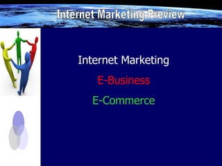 Internet Marketing E-Business E-Commerce 