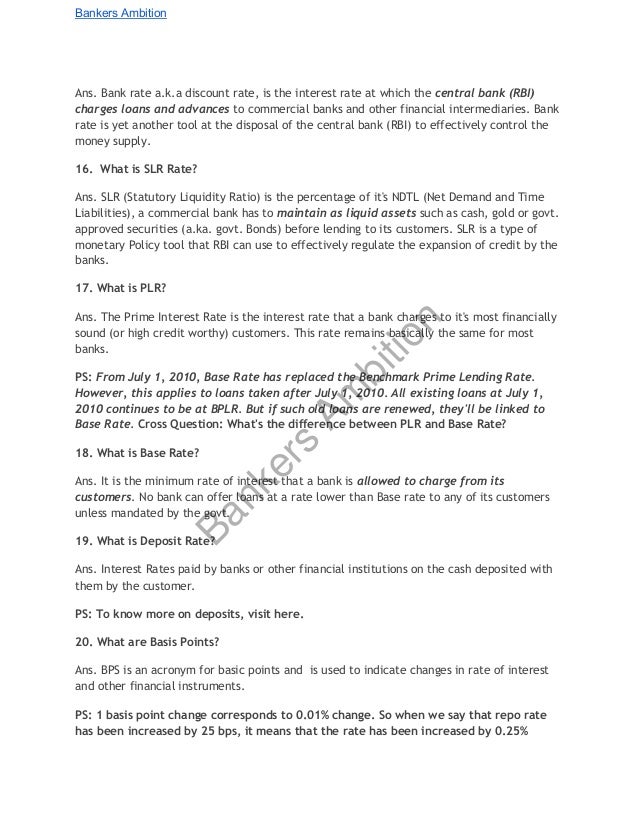 Sbi po interview questions and answers