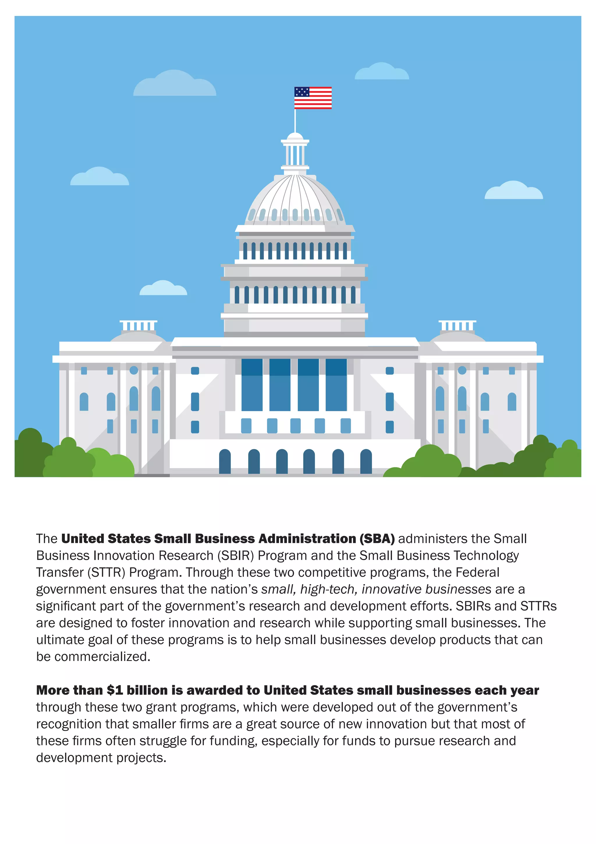 SBIR Grant and STTR Grant Program Overview | PDF