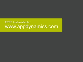 FREE trial available:
www.appdynamics.com
 