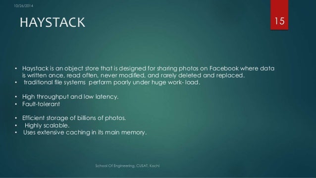 overview of facebook scalable architecture overview of facebook scalable architecture