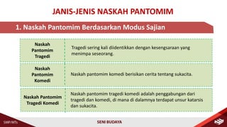 Pantonim Menyusun naskah pantonim lengkap untuk kelas 8 smp kurikulum 2013 | PDF