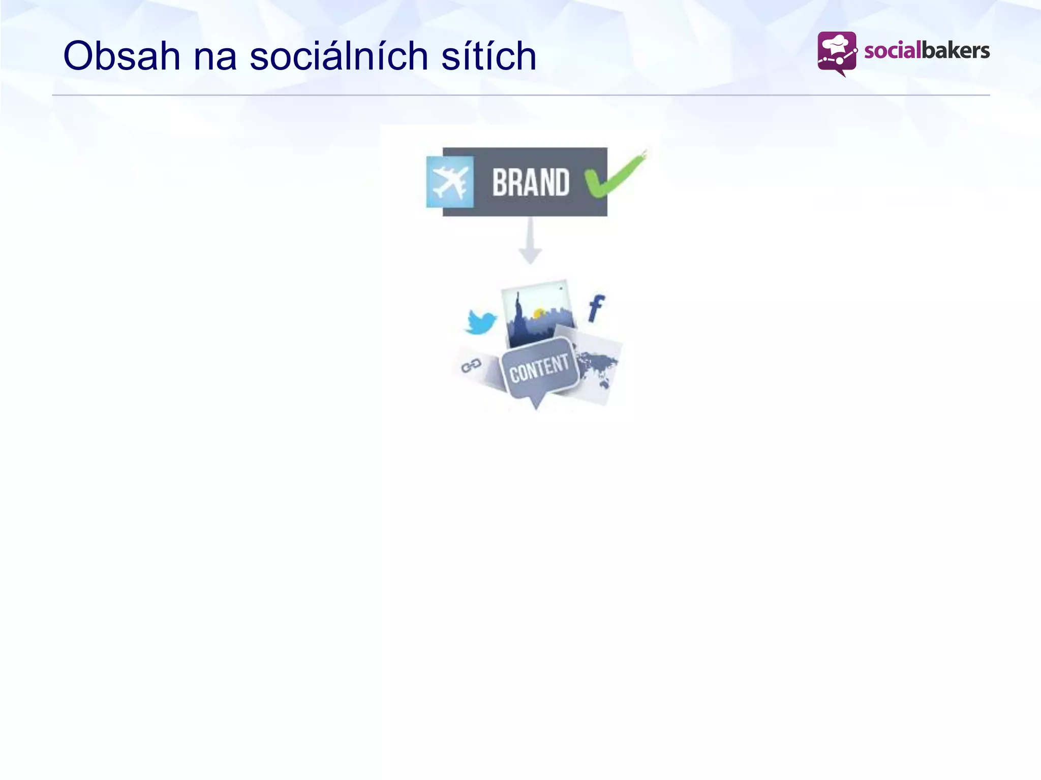 Obsah na sociálních sítích
 