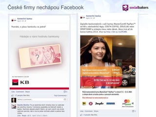 České firmy nechápou Facebook
 