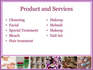Small business management - beauty parlor