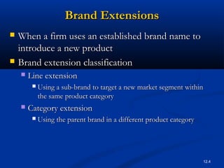 INTRODUCTING AND NAMING NEW PRODUCTS AND BRAND EXTENSIONS | PPT