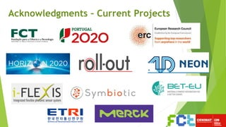 Acknowledgments – Current Projects
 