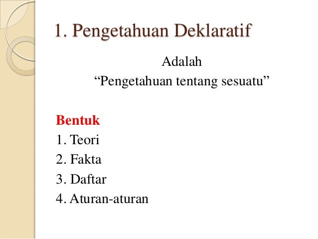 Jaringan Pengetahuan