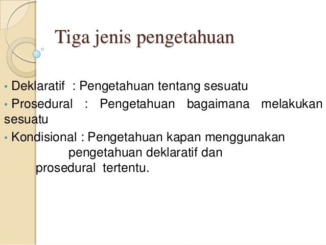 Jaringan Pengetahuan