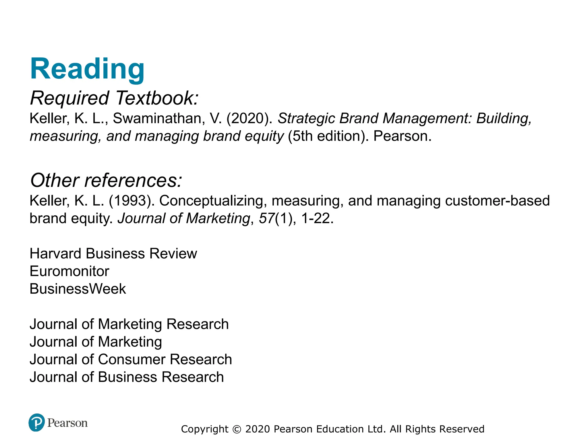 Strategic brand management Ch 1 5th edition | PDF