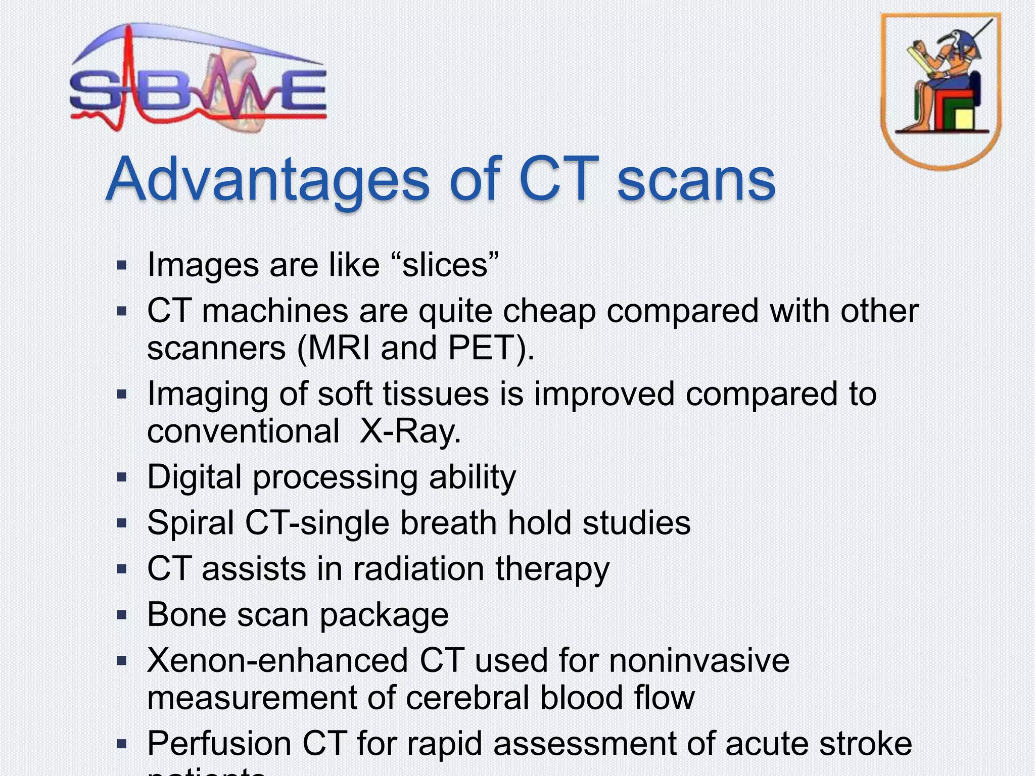 medical equipment lec 6 CT scan | PPTX