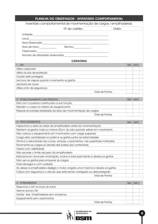 11
OLIMPÍADAS DA
SEGURANÇA
 