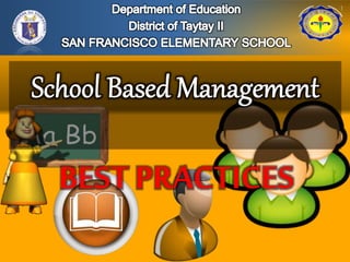 Sbm Practices Sbm practices 2014 2015 | PPTX