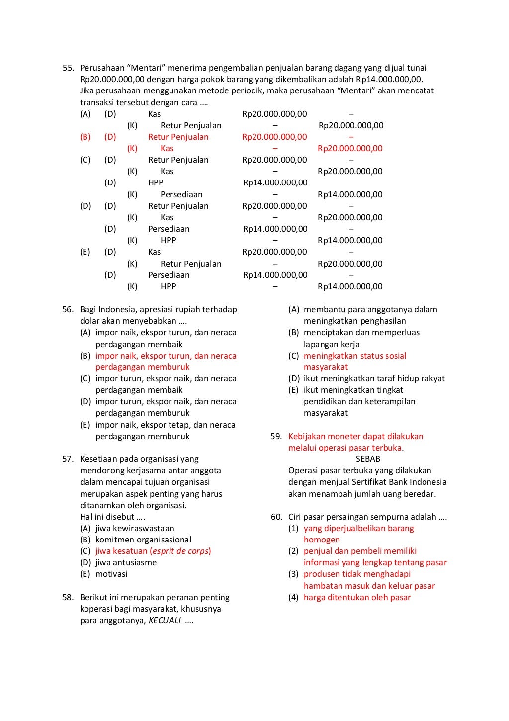 Sbmptn ekonomi 2016 kode soal 419